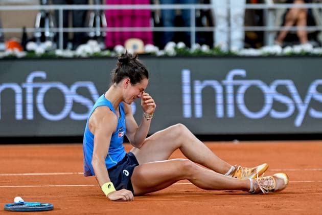 French Open - Lois Boisson Eliminates Mirra Andreeva in The Quarter-Finals Lois Boisson of France plays against Mirra Andreeva of Russia in the quarter finals of the womens singles at Roland Garros on June 4, 2025 in Paris, France. Photo by ABACAPRESS.COM Paris France  Copyright: xABACAx