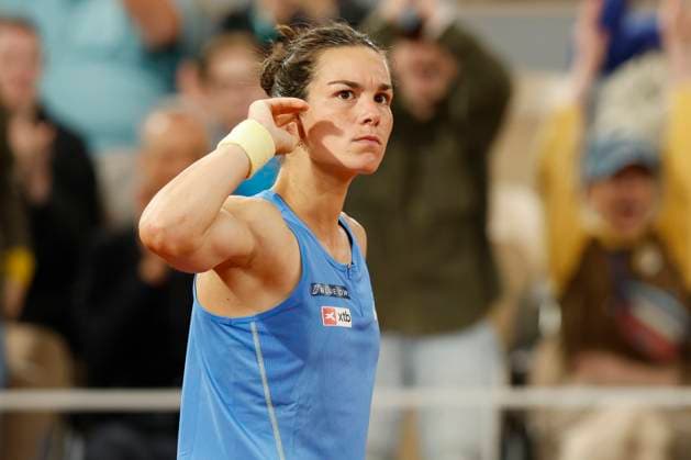 June 4, 2025, Paris, Paris, France: Lois Boisson (FRA) during the tennis Grand Slam of Roland Garros 2025, quarter final match between Mirra Andreeva (RUS) and Lois Boisson (FRA) at Roland Garros Stadium - on June 04.2025.Paris - France Paris France - ZUMAb253 20250604_zsp_b253_106 Copyright: xLoicxBaratouxx