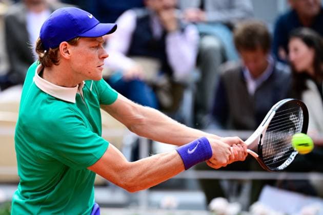 TENNIS : Roland Garros 2025 - Internationaux de France - 04 06 2025 Jannik Sinner ( Italy ) during the 2025 French Open at Roland Garros on Juin 04, 2025 in Paris, France. ( Photo Dante Badano PSNewz ) - ParisFrance  Copyright: xx