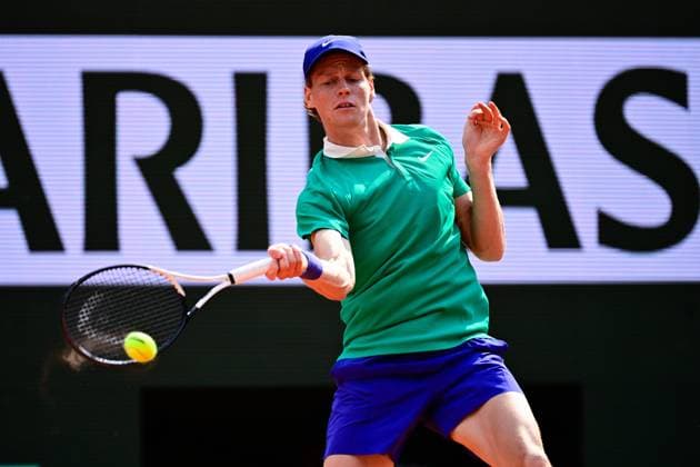 TENNIS : Roland Garros 2025 - Internationaux de France - 04 06 2025 Jannik Sinner ( Italy ) during the 2025 French Open at Roland Garros on Juin 04, 2025 in Paris, France. ( Photo Dante Badano PSNewz ) - ParisFrance  Copyright: xx