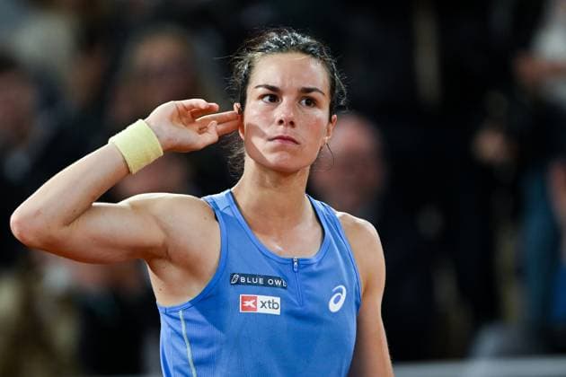 Internationaux de tennis de Roland-Garros - Quart de finales Dames. Lois Boisson remporte les quart de finales Internationaux de tennis de Roland-Garros - Quart de finales Dames. - Lois Boisson 445525 2025-06-04 Paris France  Copyright: xLionelxGuericolas MPPx STAR_445525_006