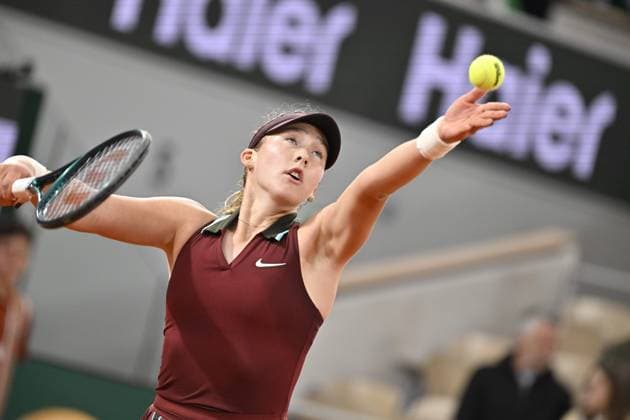 Tennis : Roland Garros 2025 - ITF - Tennis - Roland Garros 2025 - ITF - Mirra Andreeva - Russie France  Copyright: xChryslenexCaillaudx Psnewzx