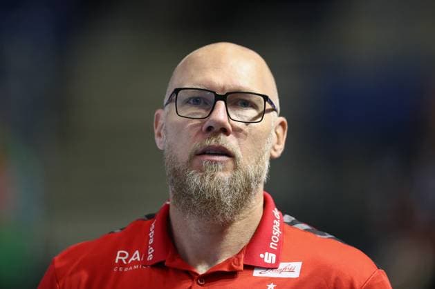 04 06 2025, xtgx, Handball, Daikin HBL, SC Magdeburg SG Flensburg Handewitt v l Ales Pajovic Flensburg, Coach Portrait, Portraet, single picture Magdeburg