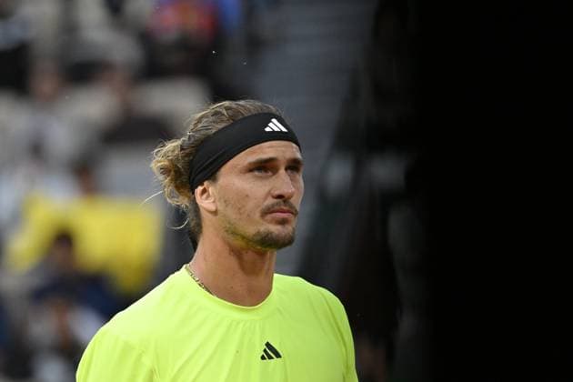 Tennis : Roland Garros 2025 - ITF - Tennis - Roland Garros 2025 - ITF - Alexander Zverev - Allemagne France  Copyright: xChryslenexCaillaudx Psnewzx