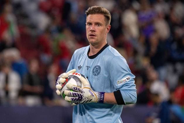 Goalkeeper Marc Andre ter Stegen GER xettx, Germany, Munich, 04 06 2025, Football, National team, UEFA Nation League Germany vs Portugal, Season 2024 2025, Semi-final, Allianz Arena