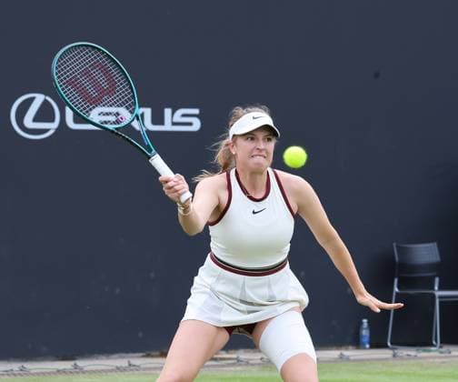 TENNIS - Birmingham Open 2025 BIRMINGHAM,ENGLAND,04.JUN.25 - TENNIS - WTA, Tennis Damen Tour, Birmingham Open. Image shows Linda Fruhvirtova (CZE).  GEPAxpictures xAlanxGrieves