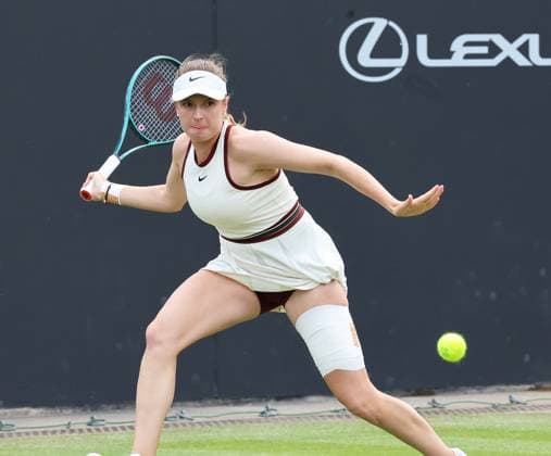 TENNIS - Birmingham Open 2025 BIRMINGHAM,ENGLAND,04.JUN.25 - TENNIS - WTA, Tennis Damen Tour, Birmingham Open. Image shows Linda Fruhvirtova (CZE).  GEPAxpictures xAlanxGrieves
