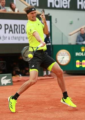 Alexander Zverev Tennis French Open 2025 Roland Garros Paris France June 4, 2025 Copyright: xJuergenxHasenkopfx