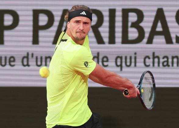 Alexander Zverev Tennis French Open 2025 Roland Garros Paris France June 4, 2025 Copyright: xJuergenxHasenkopfx