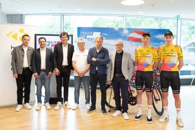 Cycling, Tour of Austria, press event in Feldkirch