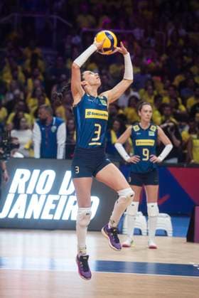 Czech Republic vs Brazil RIO DE JANEIRO, RJ - 04.06.2025: CZECH REPUBLIC VS BRAZIL - The Brazilian women& 39;s volleyball team debuts in the VNL by winning 3-0 against the Czech Republic, at Maracanazinho, in Rio de Janeiro, RJ, this Wednesday (04). (Photo: Letycia Miller Fotoarena) x2749231x  LetyciaxMiller