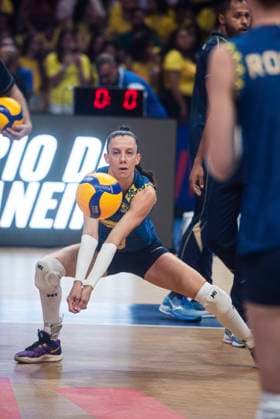 Czech Republic vs Brazil RIO DE JANEIRO, RJ - 04.06.2025: CZECH REPUBLIC VS BRAZIL - The Brazilian women& 39;s volleyball team debuts in the VNL by winning 3-0 against the Czech Republic, at Maracanazinho, in Rio de Janeiro, RJ, this Wednesday (04). (Photo: Letycia Miller Fotoarena) x2749258x  LetyciaxMiller