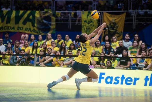 Czech Republic vs Brazil RIO DE JANEIRO, RJ - 04.06.2025: CZECH REPUBLIC VS BRAZIL - The Brazilian women& 39;s volleyball team debuts in the VNL by winning 3-0 against the Czech Republic, at Maracanazinho, in Rio de Janeiro, RJ, this Wednesday (04). (Photo: Letycia Miller Fotoarena) x2749285x  LetyciaxMiller