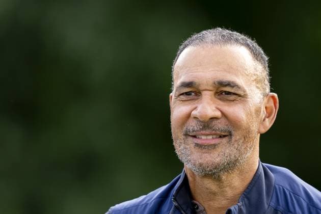 BADHOEVEDORP - Ruud Gullit during the KLM Open golf tournament at golf club The International. ANP SANDER KONING xVIxANPxSportx xxANPxIVx 529346714 originalFilename: 529346714.jpg