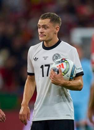 Florian Wirtz, Nr. 17 DFB in the UEFA Nations League 2025 semi final match GERMANY - PORTUGAL 1-2 in Season 2024 2025 at June 4, 2025 in Munich, Germany.