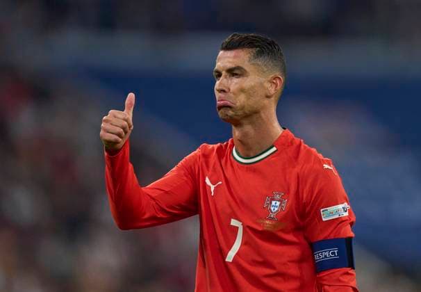 Cristiano Ronaldo, POR 7 in the UEFA Nations League 2025 semi final match GERMANY - PORTUGAL 1-2 in Season 2024 2025 at June 4, 2025 in Munich, Germany.