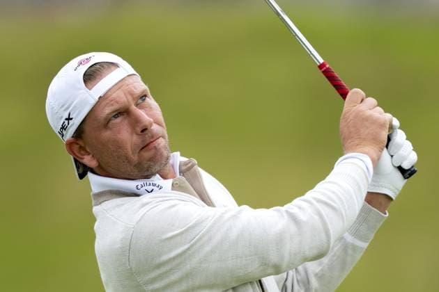 BADHOEVEDORP - Marcel Siem (GER) during the KLM Open golf tournament at golf club The International. ANP SANDER KING xVIxANPxSportx xxANPxIVx 529353298 originalFilename: 529353298.jpg