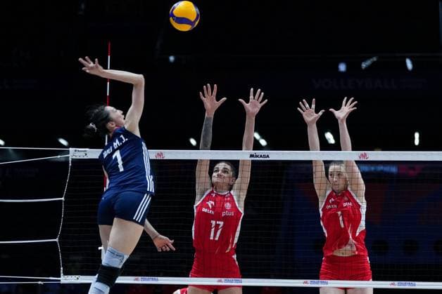 Volleyball, Women, Nations League, China - Poland