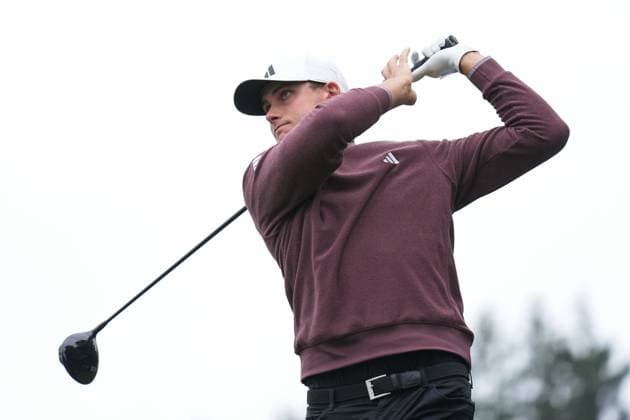 RBC Canadian Open 2025 - Round One CALEDON, CANADA - JUNE 5 : Ludvig Aberg of Sweden looks on after a shot during the first round of the RBC Canadian Open 2025 at TPC Toronto at Osprey Valley in Caledon, Ontario, Canada on June 05, 2025. Mert Alper Dervis Anadolu Ontario Canada. Editorial use only. Please get in touch for any other usage.  Copyright: x2025xAnadoluxMertxAlperxDervisx