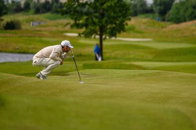 BADHOEVEDORP, 05-06-2025, The International, Pablo Larrazabal during the KLM Open 2025 - Day 1. KLM Open 2025 - Day 1  x29628720x Copyright: