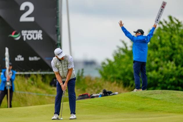 BADHOEVEDORP, 05-06-2025, The International, Lars Van Der Vight during the KLM Open 2025 - Day 1. KLM Open 2025 - Day 1  x29628750x Copyright: