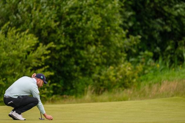 BADHOEVEDORP, 05-06-2025, The International, Davey Porsius during the KLM Open 2025 - Day 1. KLM Open 2025 - Day 1  x29628784x Copyright: