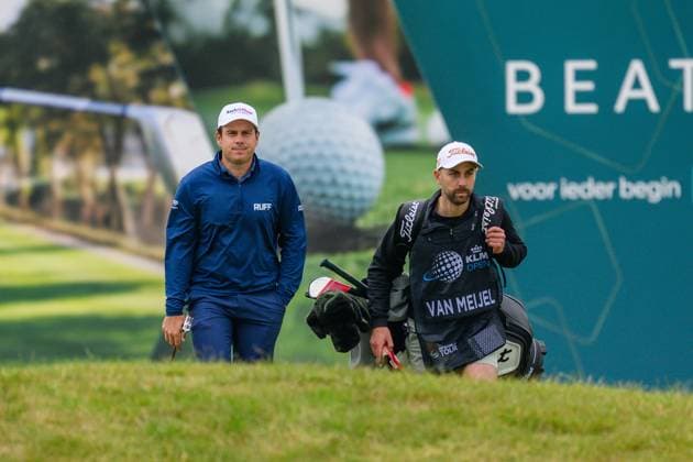 BADHOEVEDORP, 05-06-2025, The International, Lars Van Meijel during the KLM Open 2025 - Day 1. KLM Open 2025 - Day 1  x29628838x Copyright: