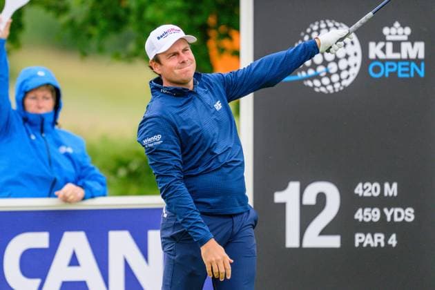 BADHOEVEDORP, 05-06-2025, The International, Lars Van Meijel during the KLM Open 2025 - Day 1. KLM Open 2025 - Day 1  x29628856x Copyright: