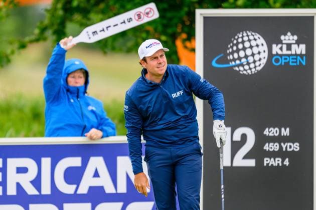 BADHOEVEDORP, 05-06-2025, The International, Lars Van Meijel during the KLM Open 2025 - Day 1. KLM Open 2025 - Day 1  x29628858x Copyright: