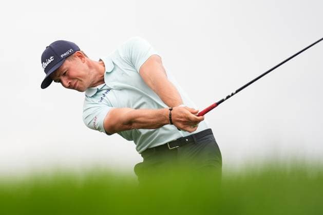 RBC Canadian Open 2025 - Round One CALEDON, CANADA - JUNE 5 : Niklas Norgaard of Denmark competes during the first round of the RBC Canadian Open 2025 at TPC Toronto at Osprey Valley in Caledon, Ontario, Canada on June 05, 2025. Mert Alper Dervis Anadolu Caledon Canada. Editorial use only. Please get in touch for any other usage.  Copyright: x2025xAnadoluxMertxAlperxDervisx