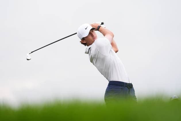 RBC Canadian Open 2025 - Round One CALEDON, CANADA - JUNE 5 : Gordon Sargent of the United States looks on after a hit during the first round of the RBC Canadian Open 2025 at TPC Toronto at Osprey Valley in Caledon, Ontario, Canada on June 05, 2025. Mert Alper Dervis Anadolu Caledon Canada. Editorial use only. Please get in touch for any other usage.  Copyright: x2025xAnadoluxMertxAlperxDervisx