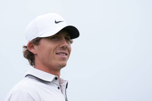 RBC Canadian Open 2025 - Round One CALEDON, CANADA - JUNE 5 : Gordon Sargent of the United States looks on after a hit during the first round of the RBC Canadian Open 2025 at TPC Toronto at Osprey Valley in Caledon, Ontario, Canada on June 05, 2025. Mert Alper Dervis Anadolu Caledon Canada. Editorial use only. Please get in touch for any other usage.  Copyright: x2025xAnadoluxMertxAlperxDervisx