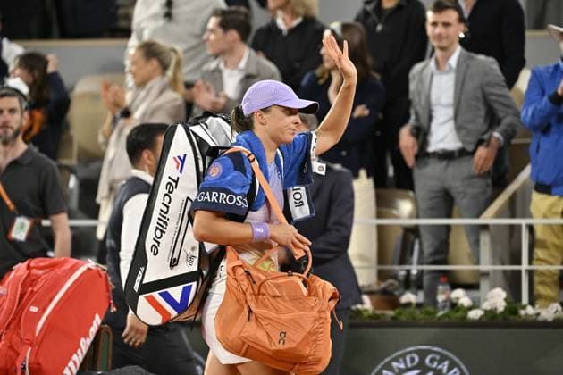 Tennis : Roland Garros 2025 - ITF - Tennis - Roland Garros 2025 - ITF - Iga Swiatek - Pologne France  Copyright: xChryslenexCaillaudx Psnewzx