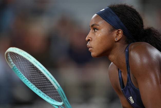 Coco Gauff of USA in action French Open Tennis, Day Twelve, Tennis, Roland Garros, Paris, France - 05 Jun 2025 EDITORIAL USE ONLY No use with unauthorised audio, video, data, fixture lists, club league logos or live services. Online in-match use limited to 120 images, no video emulation. No use in betting, games or single club league player publications.  Copyright: xEllaxLing Shutterstockx 15337997co