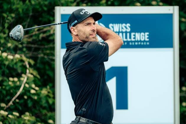 Hildisrieden, Switzerland, June 5th 2025: Oliver Wilson (ENG) starting his first round during the hotelplanner Tour Swiss Challenge at Golf Sempach, Lucerne, Switzerland. (Mike Wiss SPP) Copyright: xMikexWissx xSPPx spp-en-MiWiSp-167