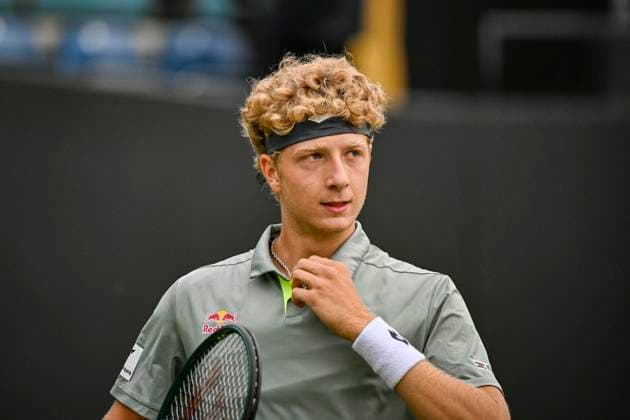 5th June 2025; Edgbaston Priory Club, Birmingham, England: Lexus Birmingham Open Tennis, Day 4; Martin Landaluce (ESP)  ActionPlus12798445 GodfreyxPitt