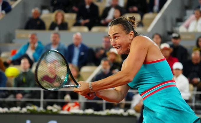 Aryna Sabalenka French Open Tennis, Day Twelve, Tennis, Roland Garros, Paris, France - 05 Jun 2025 EDITORIAL USE ONLY No use with unauthorised audio, video, data, fixture lists, club league logos or live services. Online in-match use limited to 120 images, no video emulation. No use in betting, games or single club league player publications.  Copyright: xJavierxGarcia Shutterstockx 15337995di