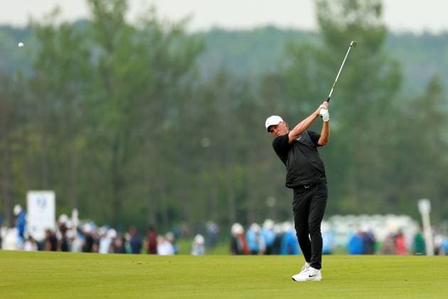 RBC Canadian Open 2025 at TPC Toronto at Osprey Valley CALEDON, ONTARIO - JUNE 05: Nick Hardy of United States hits from the 18th fairway during the first round of the RBC Canadian Open 2025 at TPC Toronto at Osprey Valley on June 05, 2025 in Caledon, Ontario, Canada. Caledon Ontario United States  Copyright: xAmyxLemusx originalFilename:lemus-rbccanad250605_npNE3.jpg