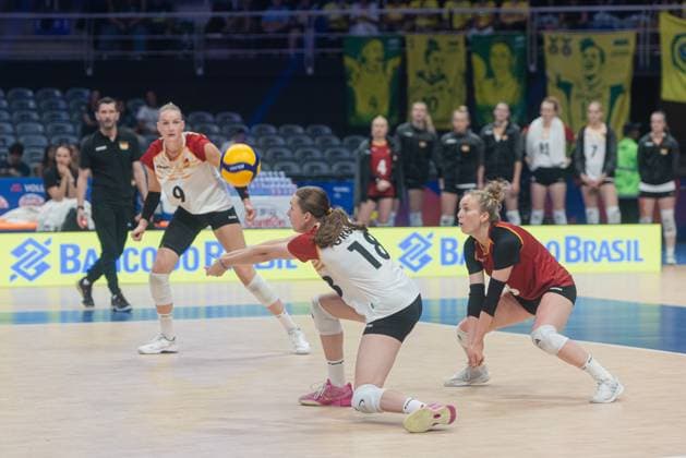 Volleyball, Women, Nations League, Germany - Italy