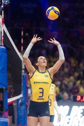 Brazil x United States RIO DE JANEIRO, RJ - 05.06.2025: BRAZIL X UNITED STATES - Brazil beats the United States 3-0 on the second day of VNL, at Maracanazinho in Rio de Janeiro, RJ, this Thursday (05). (Photo: Letycia Miller Fotoarena) x2749711x  LetyciaxMiller