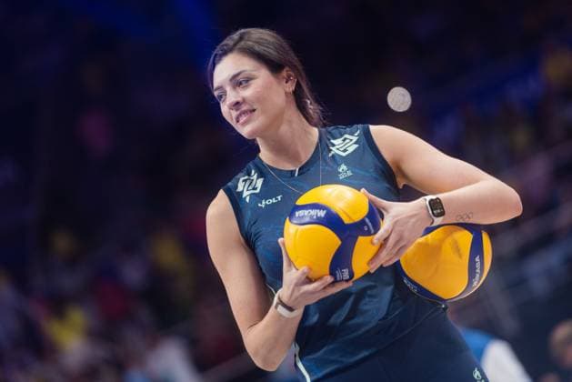 Brazil x United States RIO DE JANEIRO, RJ - 05.06.2025: BRAZIL X UNITED STATES - Brazil beats the United States 3-0 on the second day of VNL, at Maracanazinho in Rio de Janeiro, RJ, this Thursday (05). (Photo: Letycia Miller Fotoarena) x2749735x  LetyciaxMiller