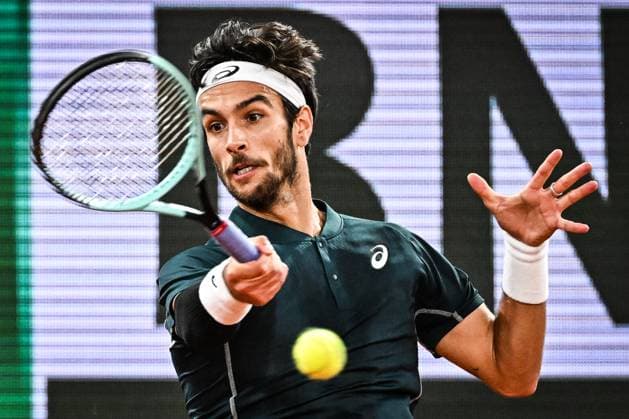 June 6, 2025, Paris, France, France: Lorenzo MUSETTI of Italy during the thirteenth day of Roland-Garros 2025, French Open 2025, Grand Slam tennis tournament at Roland-Garros Stadium on June 06, 2025 in Paris, France. Paris France - ZUMAm308 20250606_zsp_m308_003 Copyright: xMatthieuxMirvillex