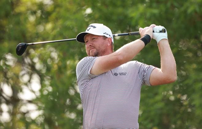 RBC Canadian Open 2025 at TPC Toronto at Osprey Valley CALEDON, ONTARIO - JUNE 06: Brice Garnett of the United States hits from the 6th tee during the second round of the RBC Canadian Open 2025 at TPC Toronto at Osprey Valley on June 06, 2025 in Caledon, Ontario, Canada. Caledon Ontario United States  Copyright: xAmyxLemusx originalFilename:lemus-rbccanad250606_npPl9.jpg