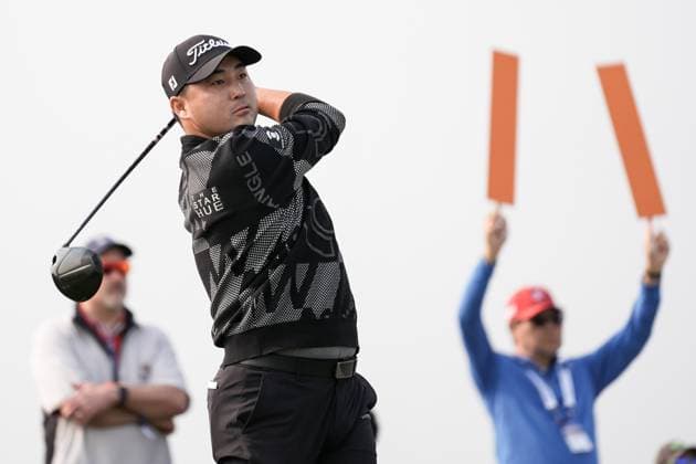 RBC Canadian Open 2025 - Round Two CALEDON, CANADA - JUNE 6 : Richard T. Lee of Canada competes during the second round of the RBC Canadian Open 2025 at TPC Toronto at Osprey Valley in Caledon, Ontario, Canada on June 6, 2025. Mert Alper Dervis Anadolu Ontario Canada. Editorial use only. Please get in touch for any other usage.  Copyright: x2025xAnadoluxMertxAlperxDervisx
