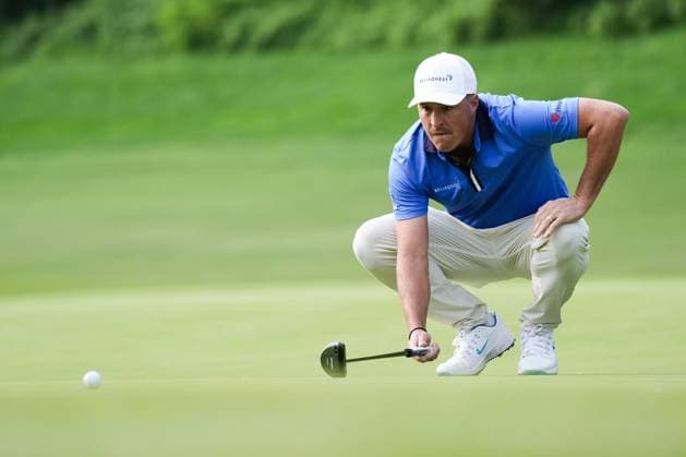 RBC Canadian Open 2025 - Round Two CALEDON, CANADA - JUNE 6 : Kevin Roy of the United States competes during the second round of the RBC Canadian Open 2025 at TPC Toronto at Osprey Valley in Caledon, Ontario, Canada on June 6, 2025. Mert Alper Dervis Anadolu Ontario Canada. Editorial use only. Please get in touch for any other usage.  Copyright: x2025xAnadoluxMertxAlperxDervisx