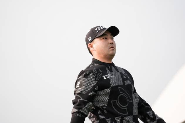 RBC Canadian Open 2025 - Round Two CALEDON, CANADA - JUNE 6 : Richard T. Lee of Canada competes during the second round of the RBC Canadian Open 2025 at TPC Toronto at Osprey Valley in Caledon, Ontario, Canada on June 6, 2025. Mert Alper Dervis Anadolu Ontario Canada. Editorial use only. Please get in touch for any other usage.  Copyright: x2025xAnadoluxMertxAlperxDervisx