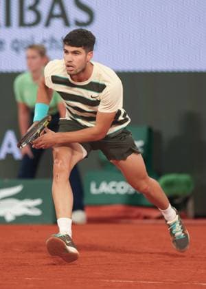 Carlos Alcaraz Tennis French Open 2025 Roland Garros Paris France June 6, 2025 Copyright: xJuergenxHasenkopfx