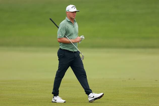 RBC Canadian Open 2025 at TPC Toronto at Osprey Valley CALEDON, ONTARIO - JUNE 06: Alex Noren of Sweden walks on the 9th fairway during the second round of the RBC Canadian Open 2025 at TPC Toronto at Osprey Valley on June 06, 2025 in Caledon, Ontario, Canada. Caledon Ontario United States  Copyright: xAmyxLemusx originalFilename:lemus-rbccanad250606_npTyl.jpg