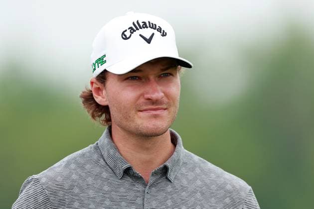 RBC Canadian Open 2025 at TPC Toronto at Osprey Valley CALEDON, ONTARIO - JUNE 06: Rasmus Hojgaard of Denmark looks down the 9th fairway during the second round of the RBC Canadian Open 2025 at TPC Toronto at Osprey Valley on June 06, 2025 in Caledon, Ontario, Canada. Caledon Ontario United States  Copyright: xAmyxLemusx originalFilename:lemus-rbccanad250606_npCYa.jpg