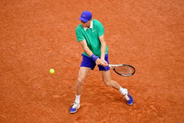 TENNIS : Roland Garros 2025 - Internationaux de France - 06 06 2025 Jannik Sinner ( Italy ) during the 2025 French Open at Roland Garros on Juin 06 , 2025 in Paris, France. ( Photo Dante Badano PSNewz ) - ParisFrance  Copyright: xx